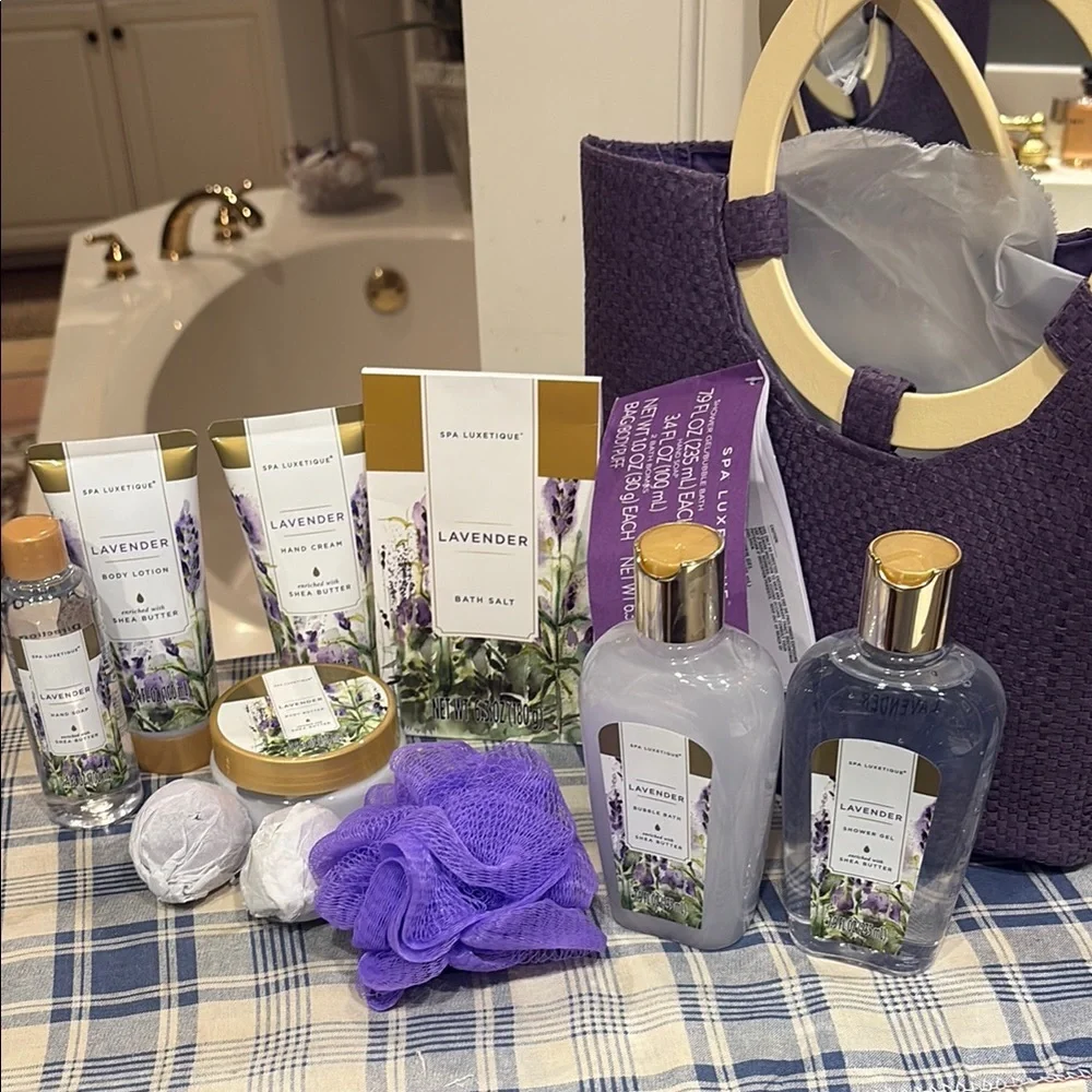 Lavender Bath & Body Set - Purple - Picture 4 of 4